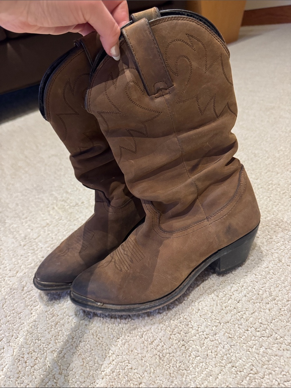 Classic Brown Women's Western Boot